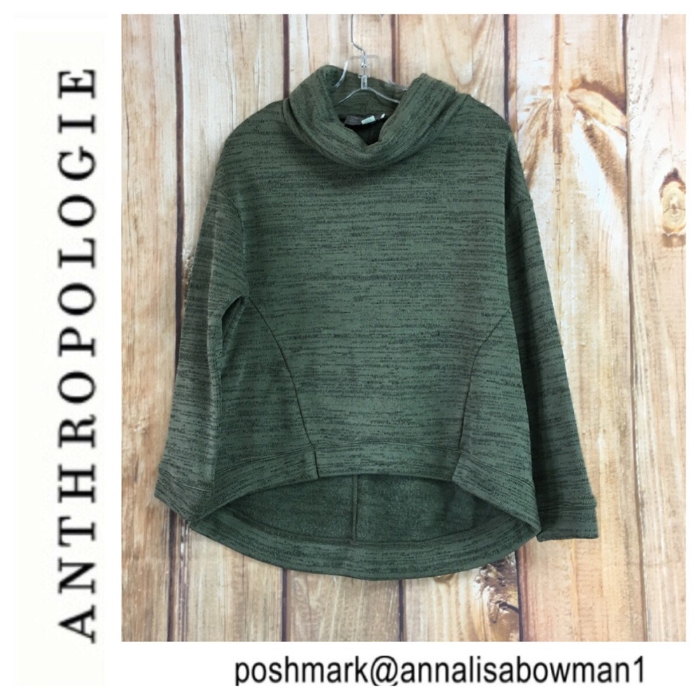 💙Anthropologie Saturday Sunday Cowl neck top XS